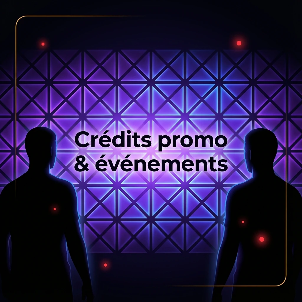 Crédits promo & événements Crédits promo & événements